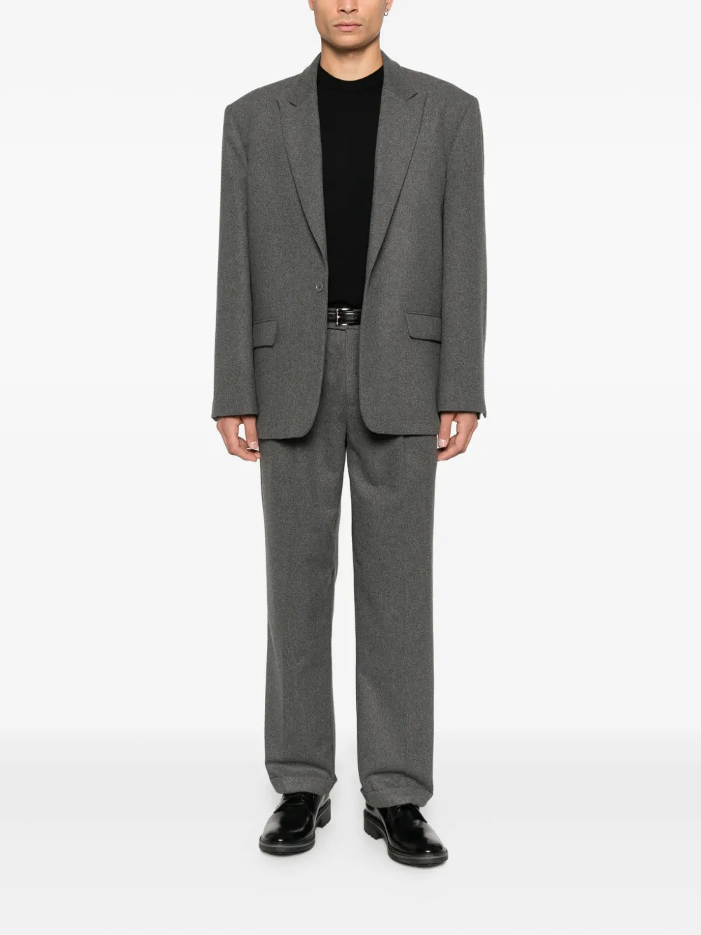 Marsēm Cuffed Trousers In Gray