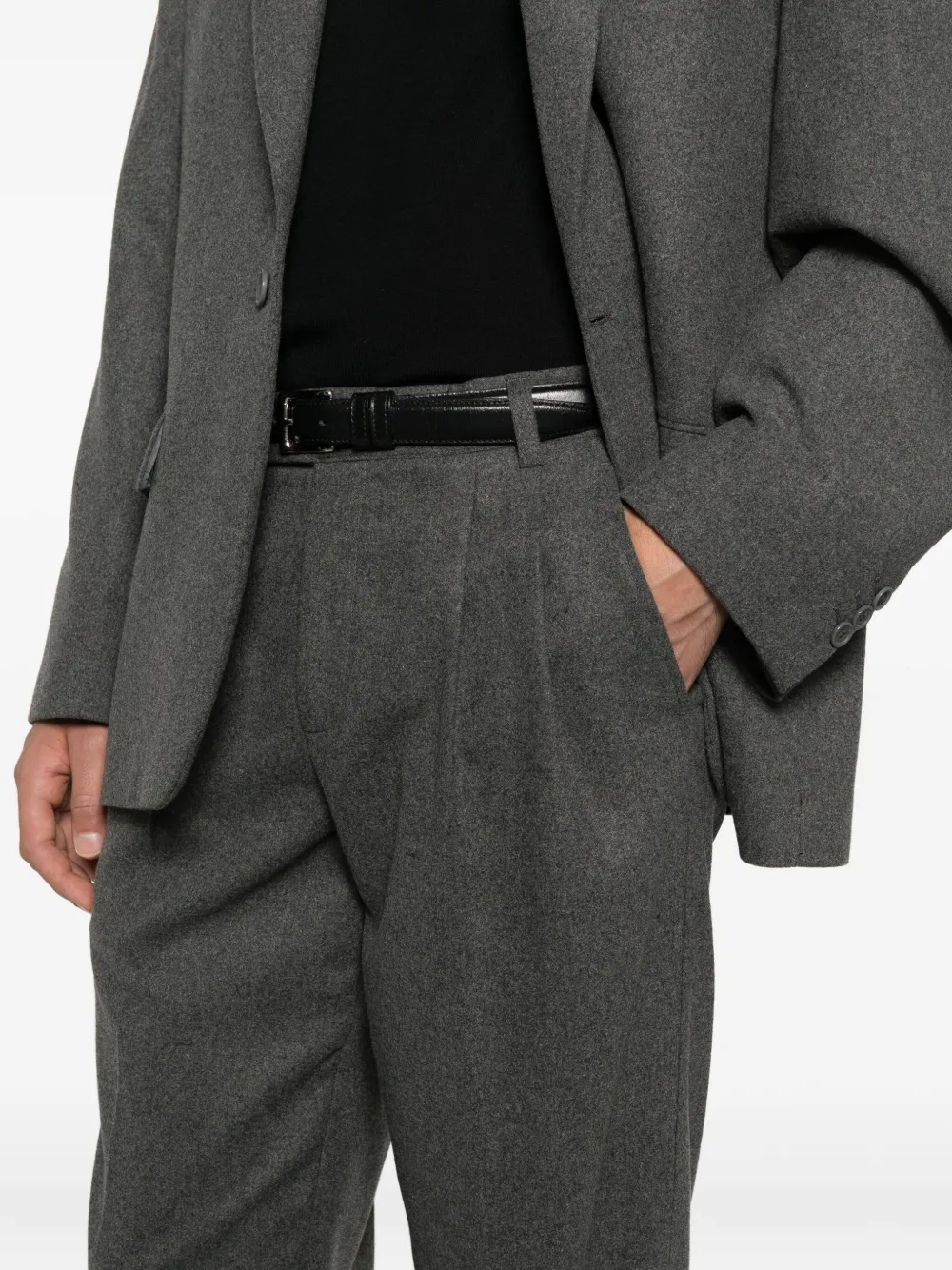 Marsēm Cuffed Trousers In Gray