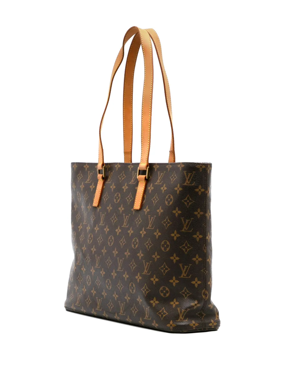 Pre-owned Louis Vuitton 2005 Monogram Luco Tote Bag In Brown