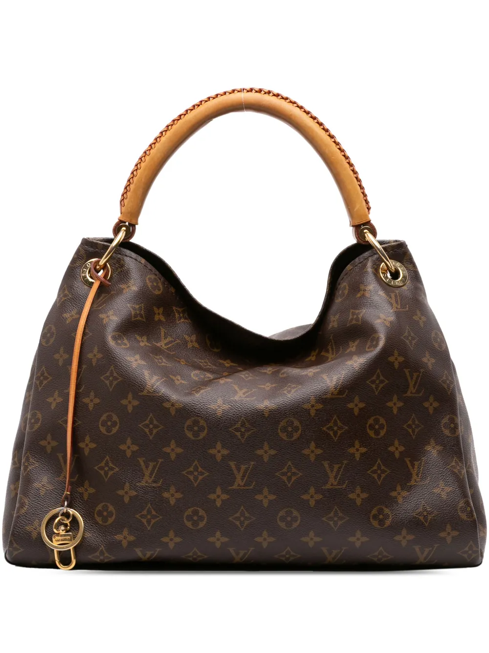 Louis Vuitton Pre-Owned 2010 モノグラム アーツィー MM ホーボーバッグ - ブラウン Louis Vuitton Pre-Owned 2010 モノグラム アーツィー MM ホーボーバッグ - ブラウン