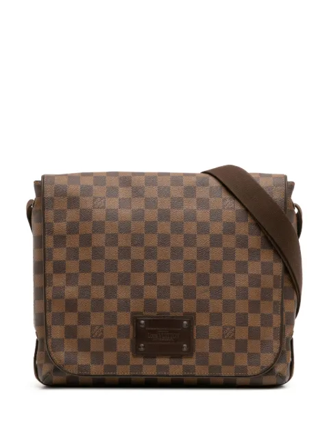 Louis Vuitton Pre-Owned 2010 Damier Ebene Brooklyn MM crossbody bag