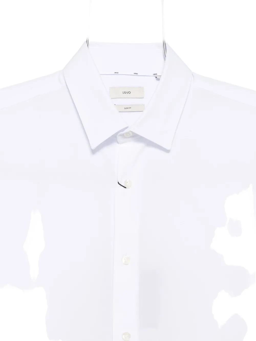 Liu •jo Point-collar Shirt In White