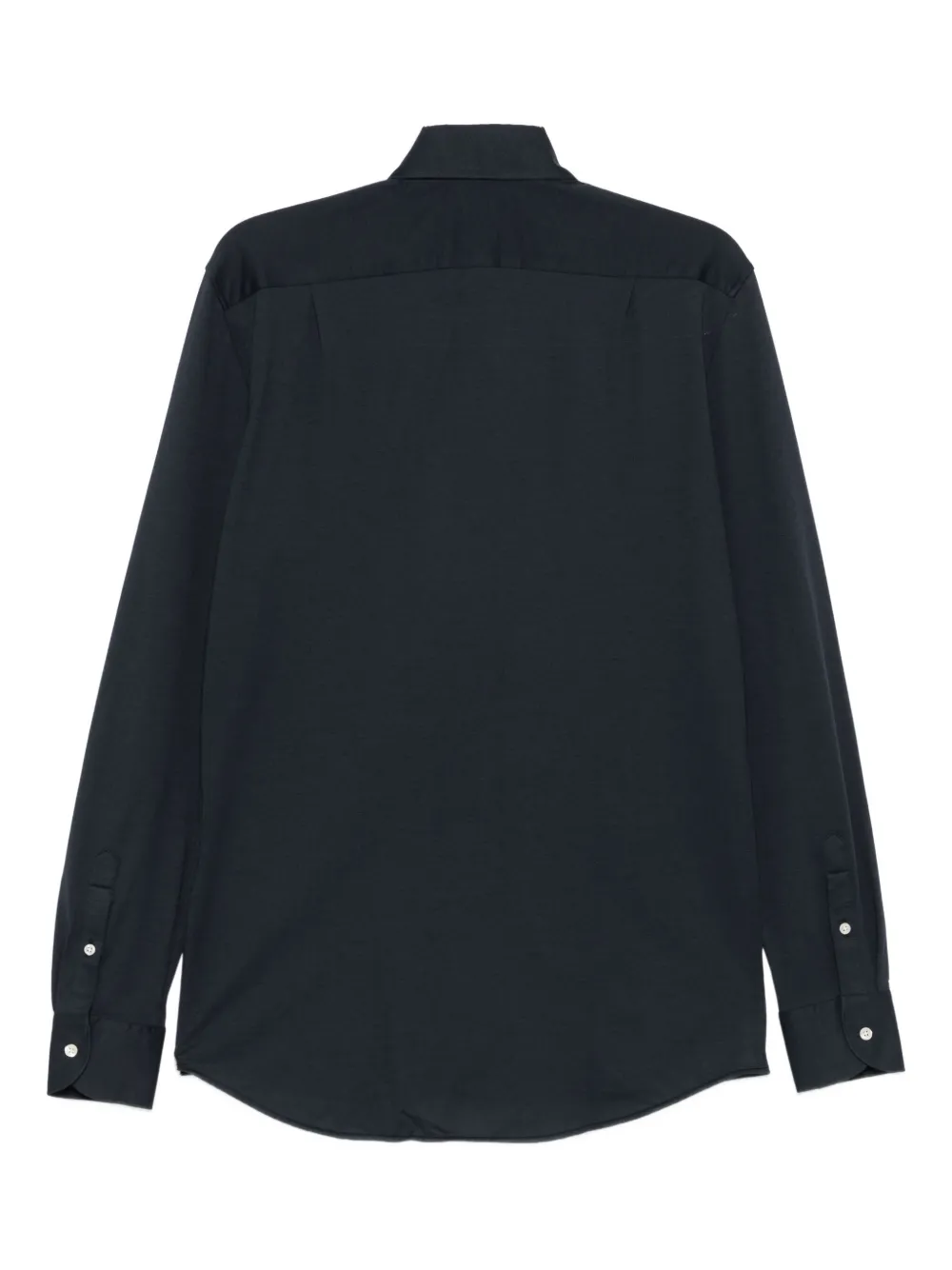 LIU JO long-sleeved silk shirt - Blauw