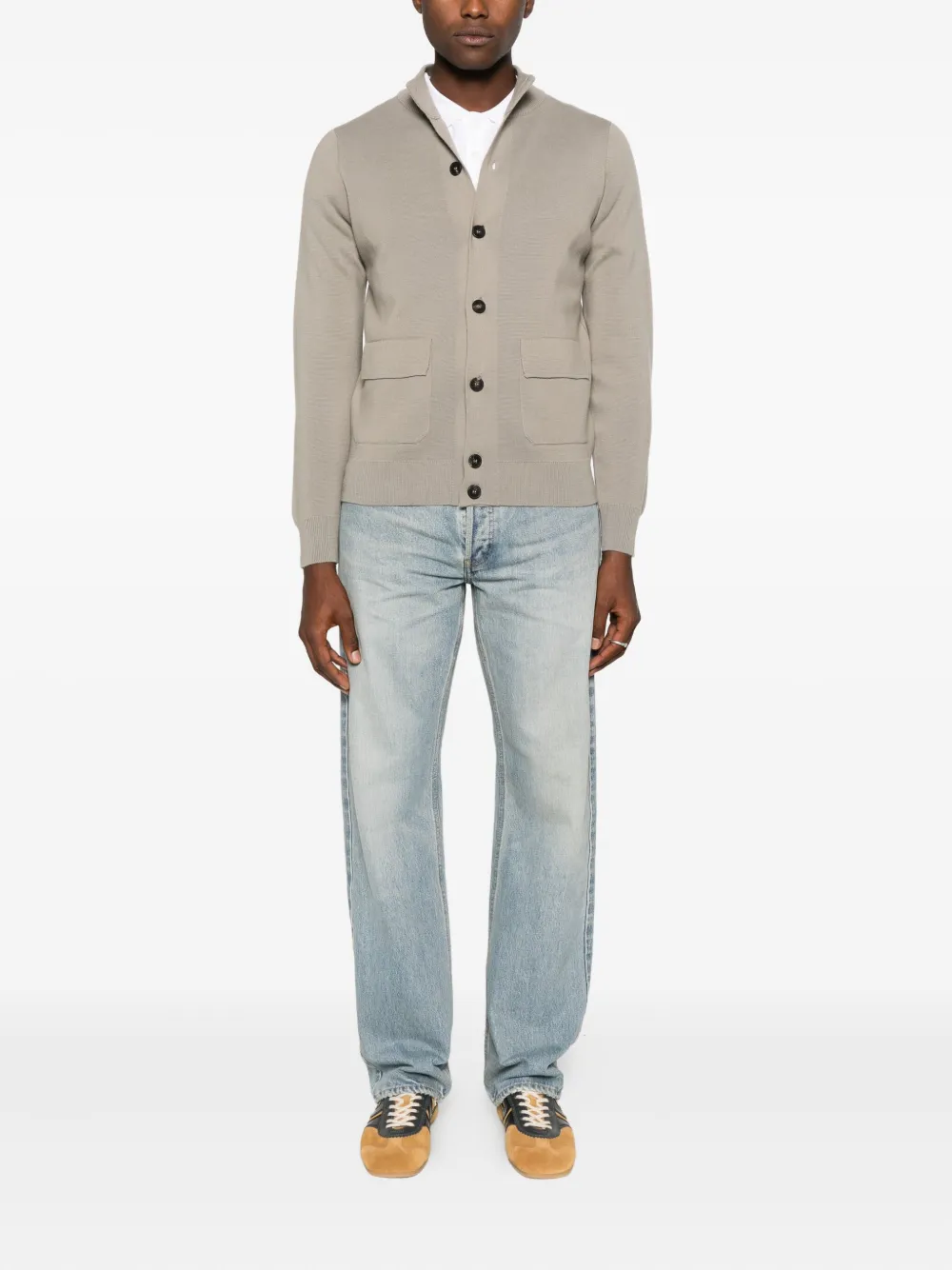 Filippo De Laurentiis ribbed-trim cardigan | Cardigans | Image 2