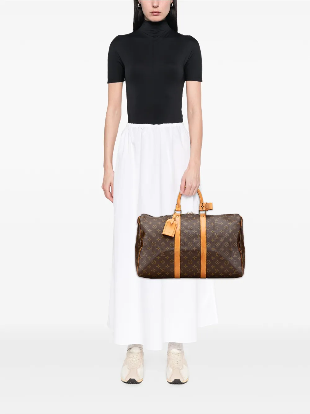 Louis Vuitton Pre-Owned 20th Century Monogram Keepall 45 travel bag | Pre-Owned | Image 2