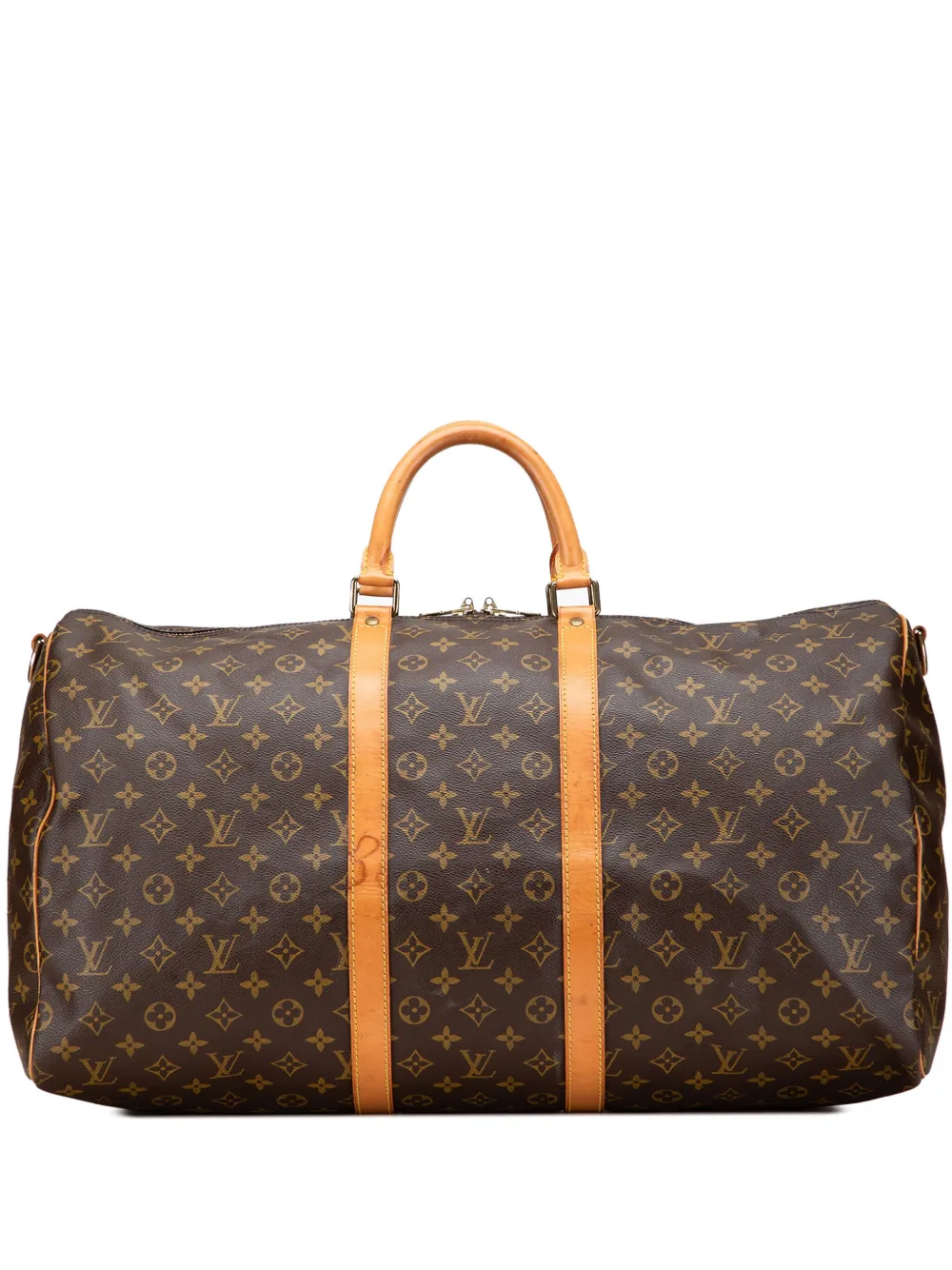 Louis Vuitton Pre-Owned 1993 Monogram Keepall Bandouliere 55 travel bag | Brown | Image 1