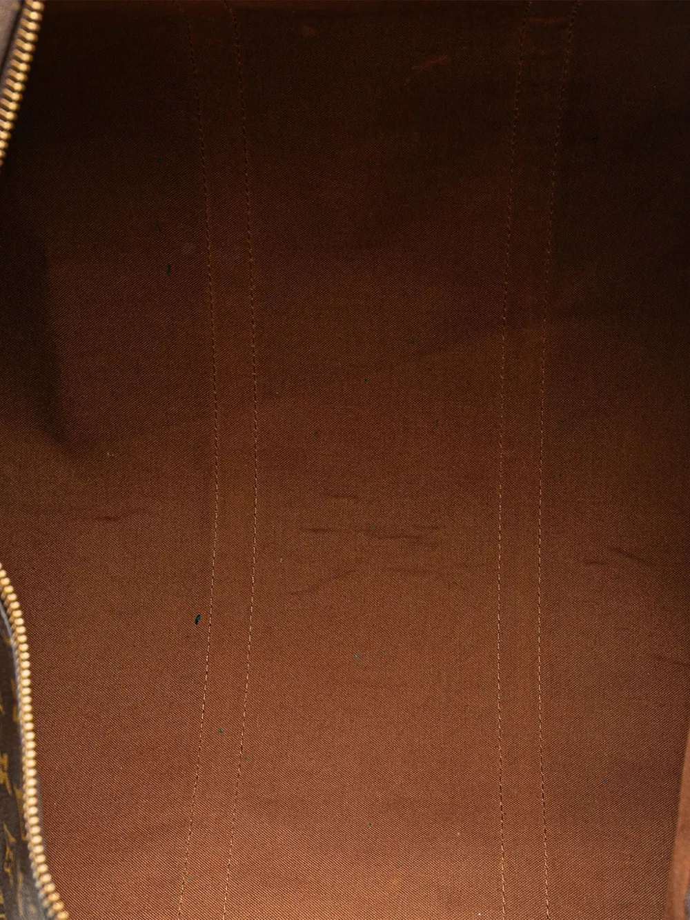 Pre-owned Louis Vuitton 1993 Monogram Keepall Bandouliere 55 Travel Bag In Brown
