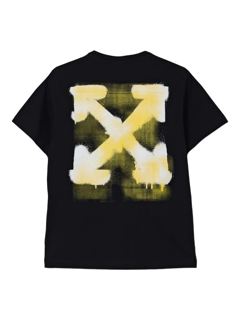 Off-White Kids T-shirt met grafische Arrows-print Zwart