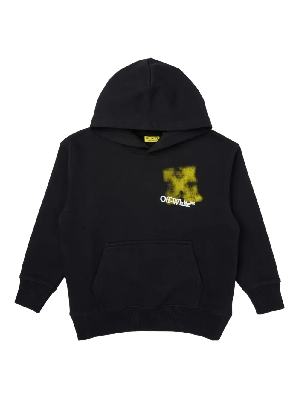 Off-White Kids graphic-print hoodie - Nero