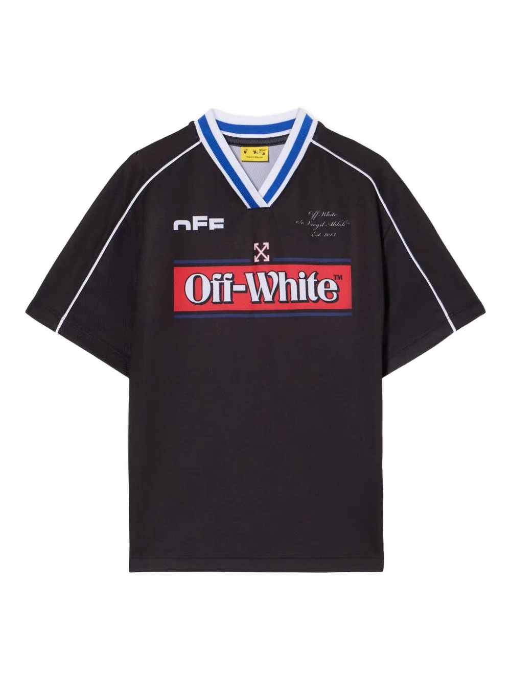 Off-White Kids T-shirt met logoprint Zwart