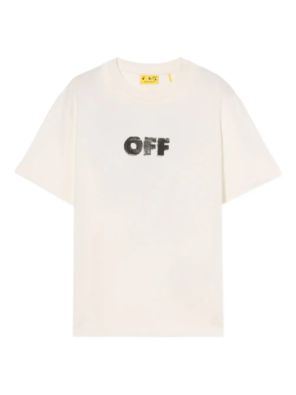 Off-White Kids Arrow Sponge T-shirt - Bianco