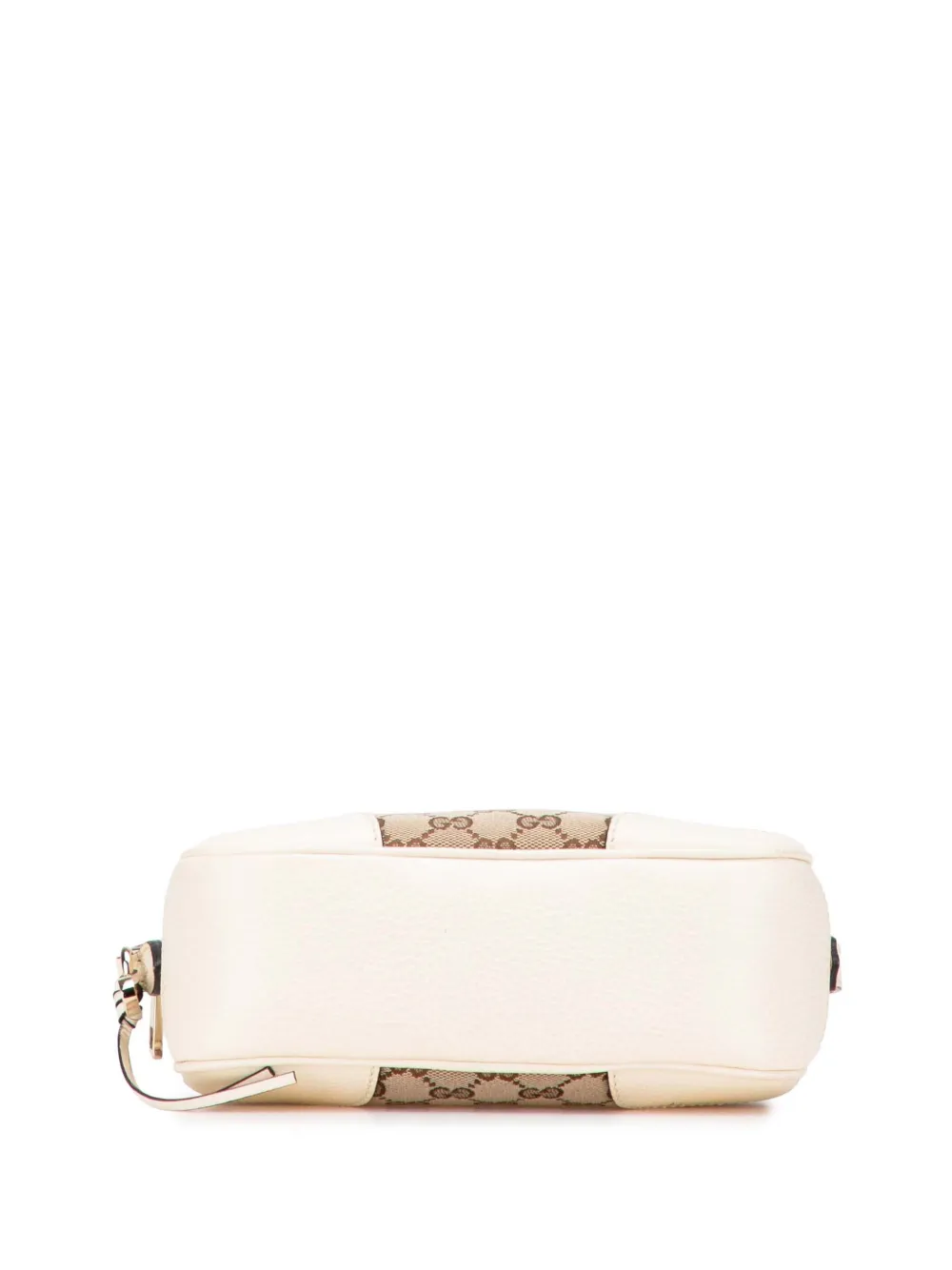 Pre-owned Gucci 2016-2025 Gg Canvas Bree Crossbody Bag In Brown