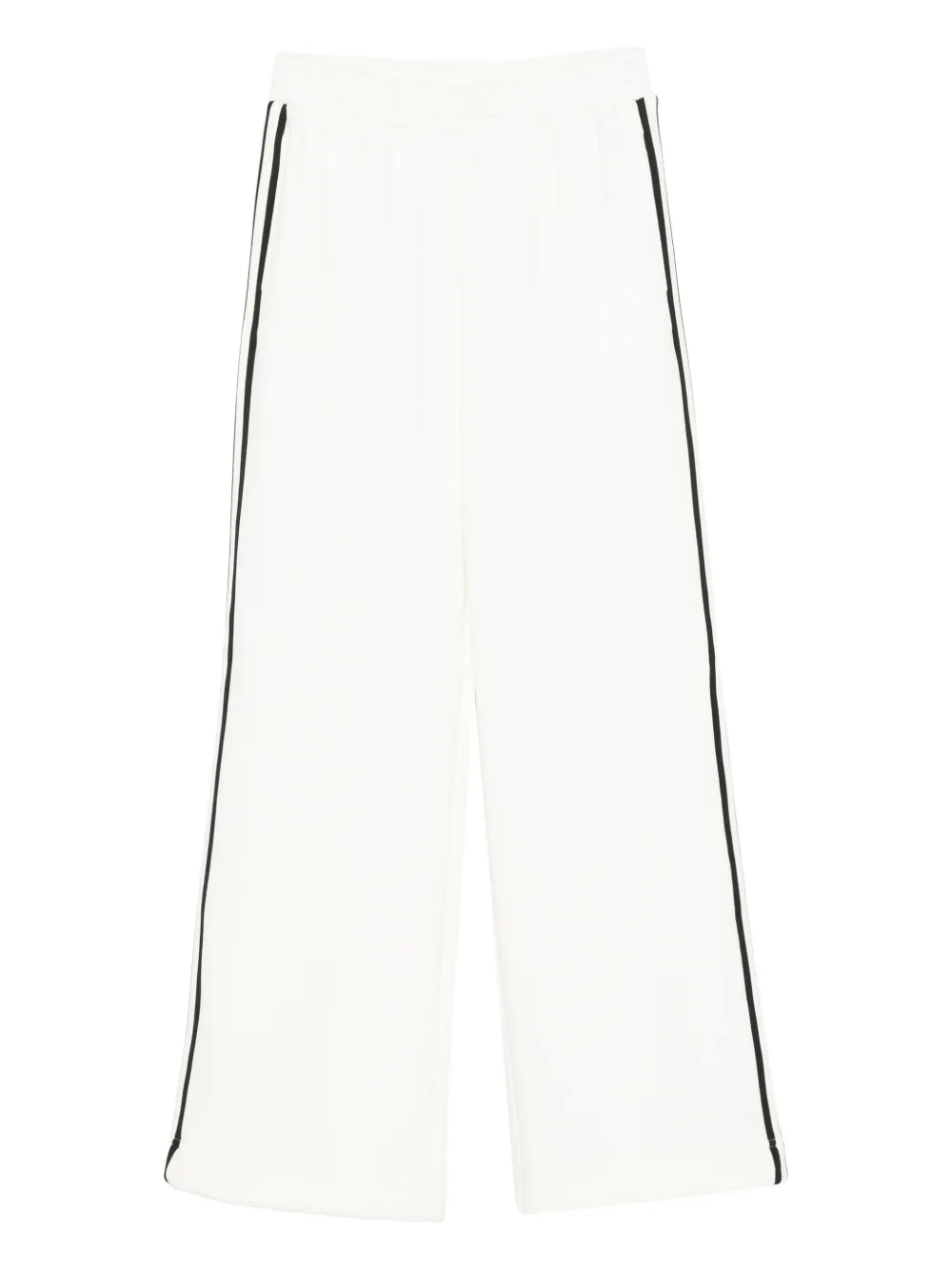 TWINSET side-stripe pants | White | Image 1