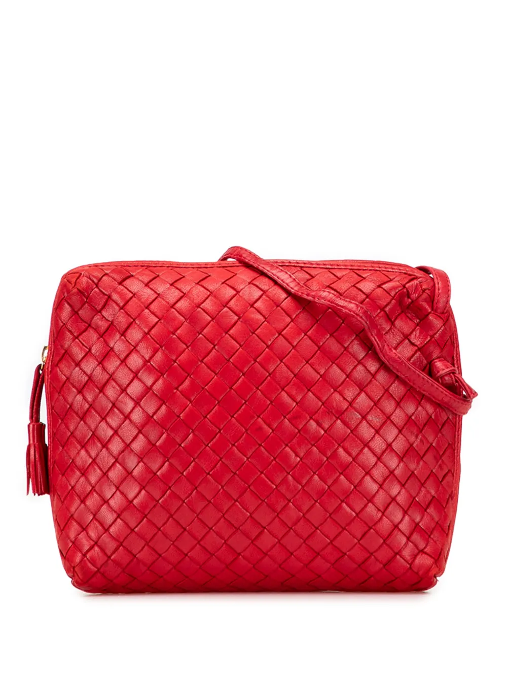 Bottega Veneta Pre-Owned 20th Century ミニ ナッパ イントレチャート ノディーニ ショルダーバッグ - Bottega Veneta Pre-Owned 20th Century ミニ ナッパ イントレチャート ノディーニ ショルダーバッグ -