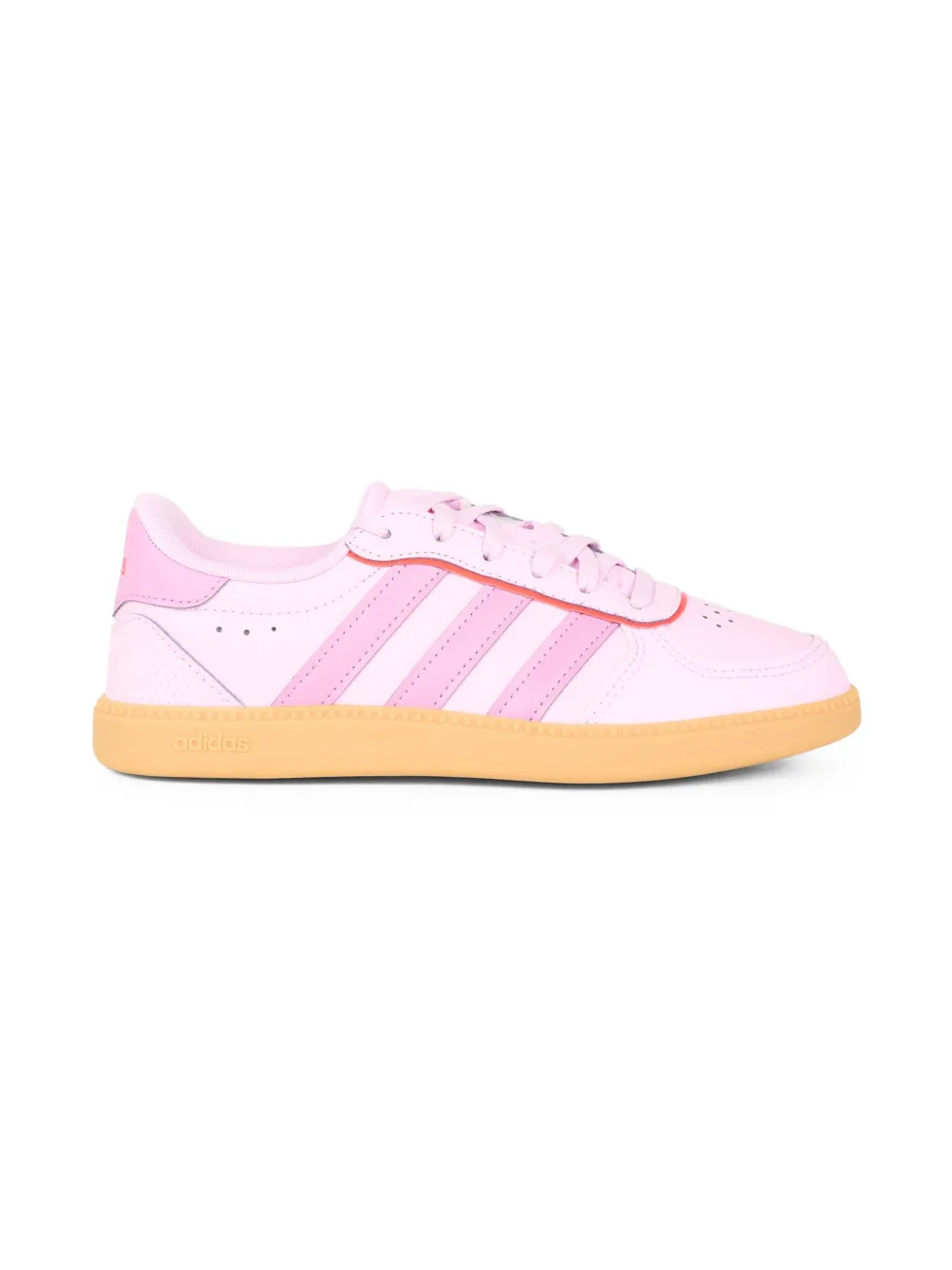  Adidas Kids Striped Low Sneakers - Pink 