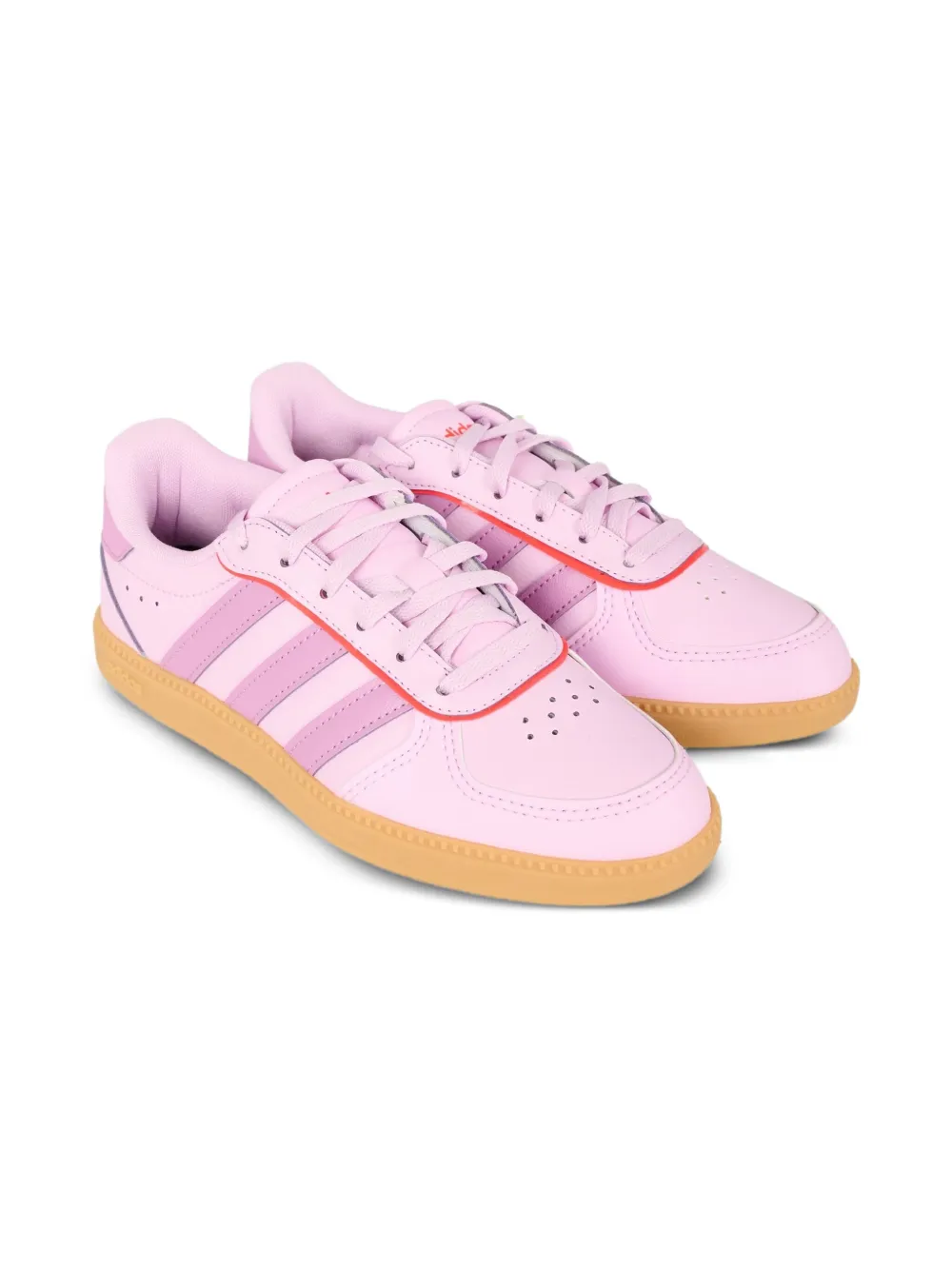 adidas Kids striped low sneakers - Rosa