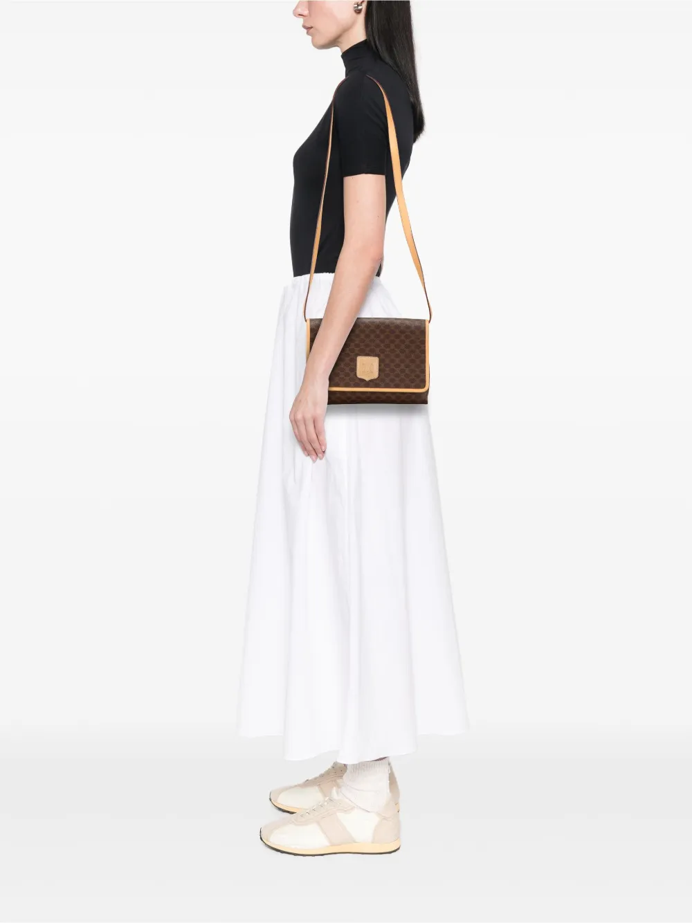 Celine Pre-Owned 2013 Macadam Coated Canvas crossbody bag | Pre-Owned | Image 2