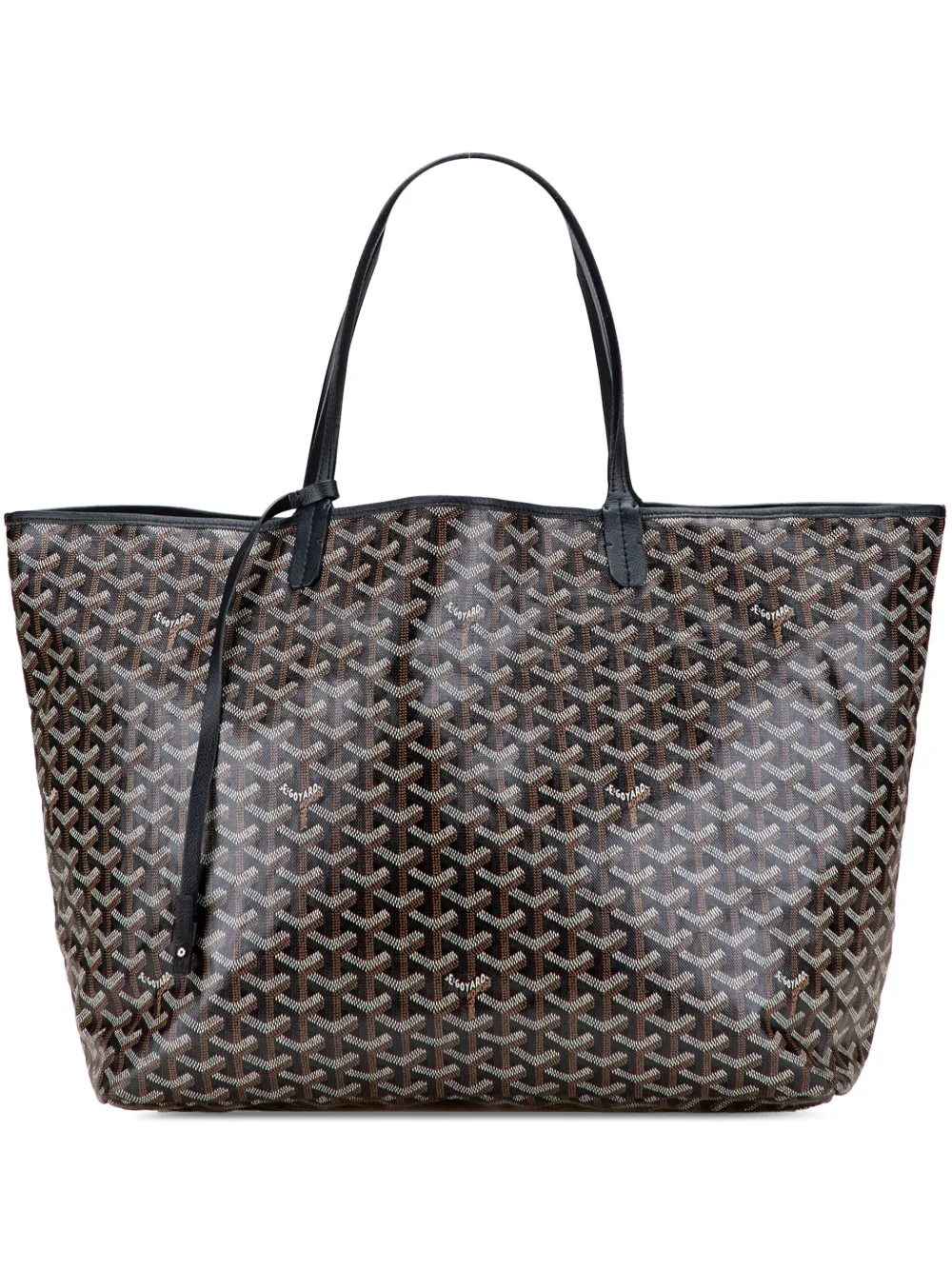 Goyard Pre-Owned 2018 ゴヤールディン サンルイ GM トートバッグ - ブラック Goyard Pre-Owned 2018 ゴヤールディン サンルイ GM トートバッグ - ブラック