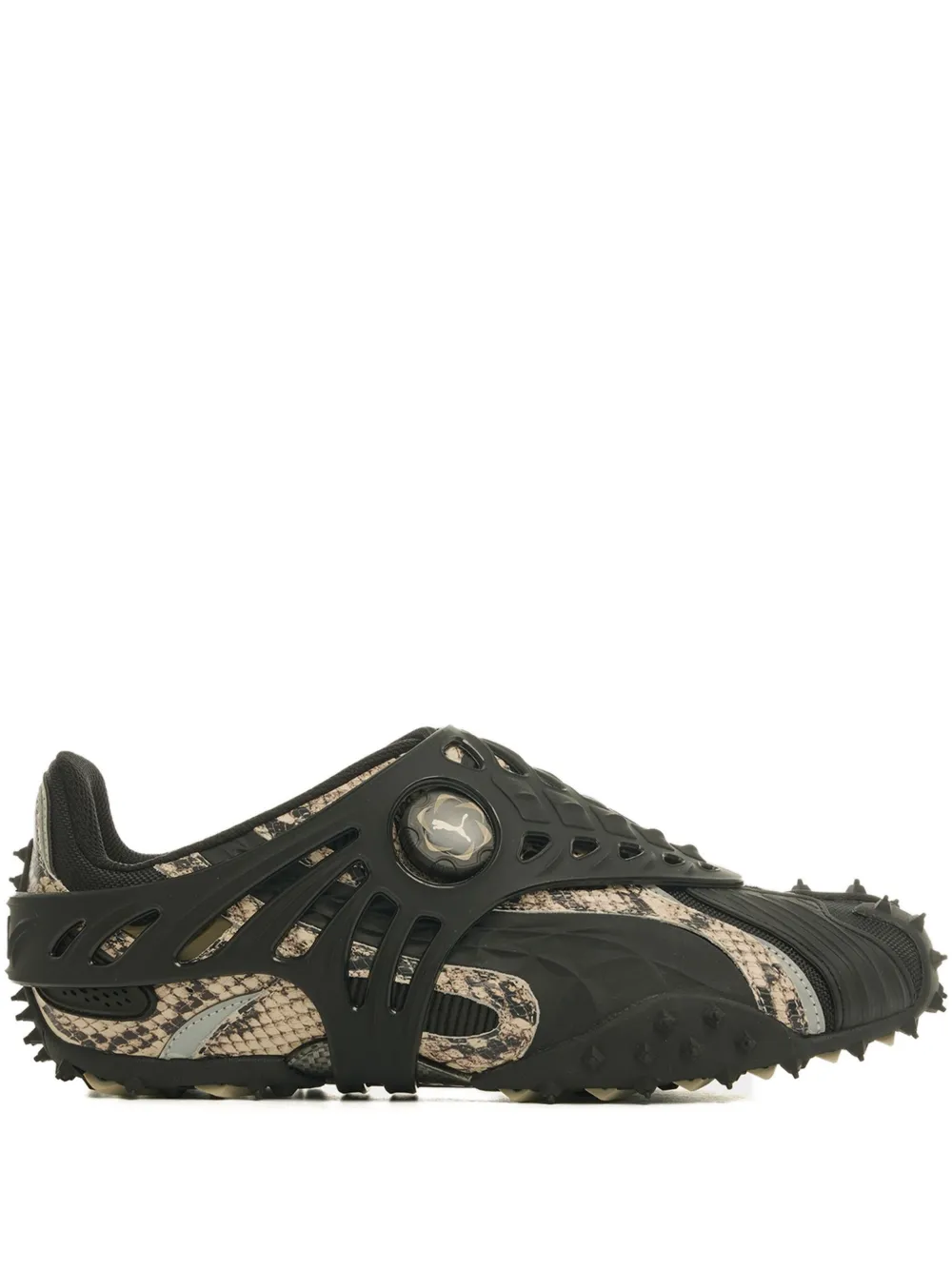 Puma X A$ap Rocky Gabbia Snake Sneakers In Black