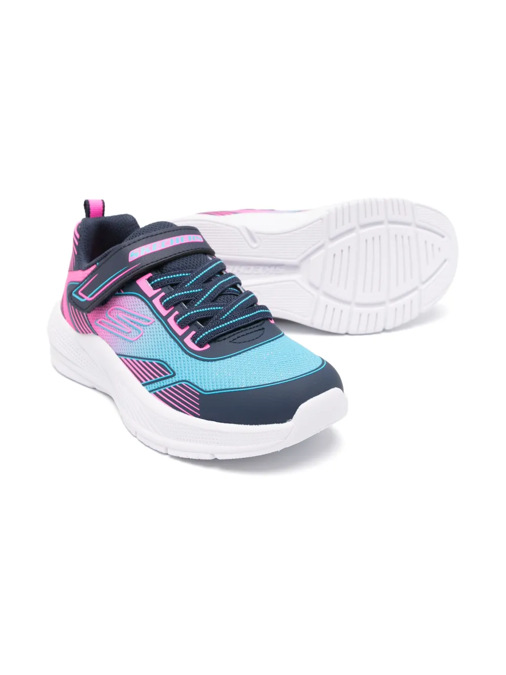 Skechers tenis Microspec Advance | Zapatos para bebé niña | Image 2