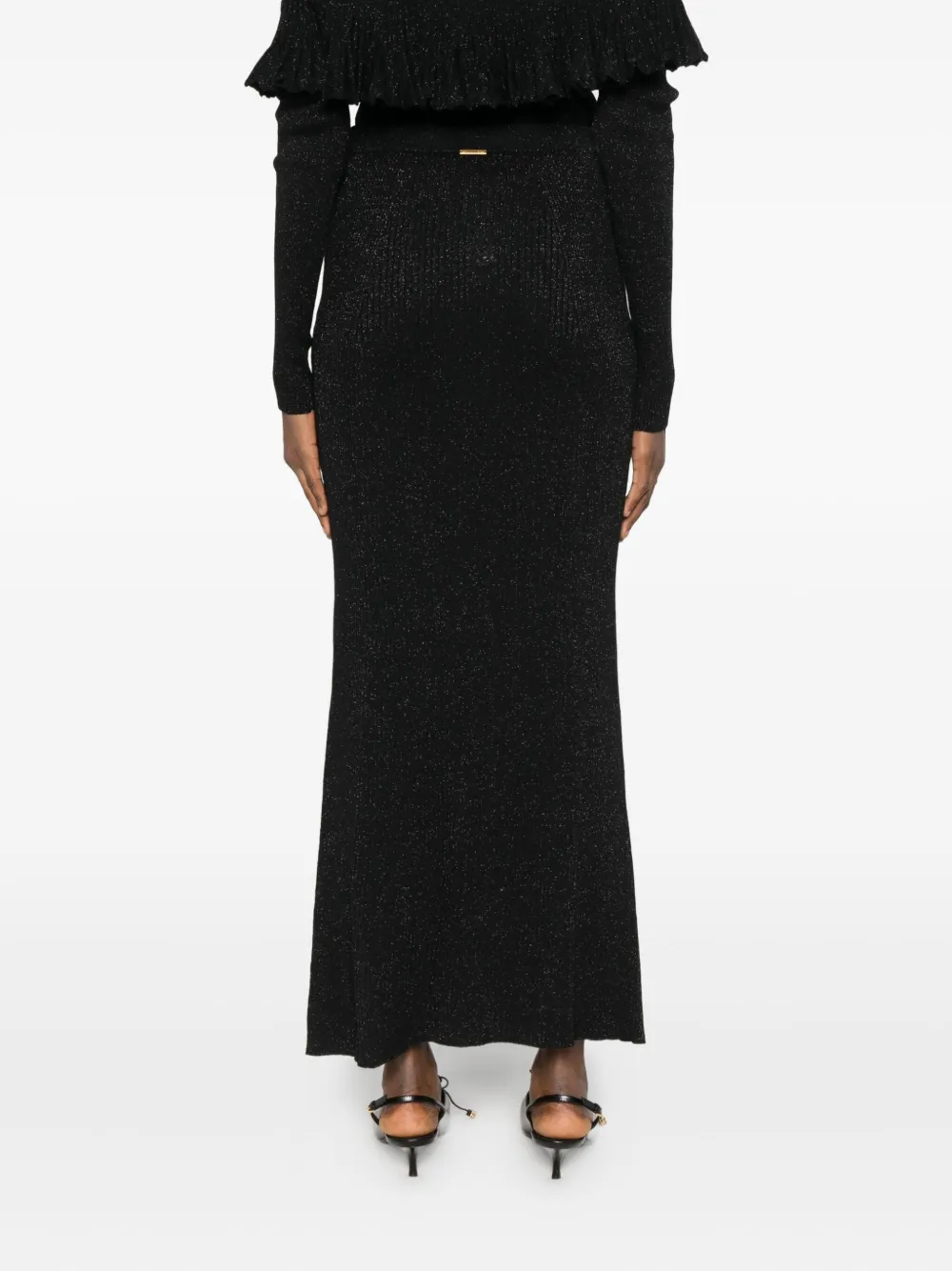 Twinset Americane Skirt With Timeless Appeal In Black