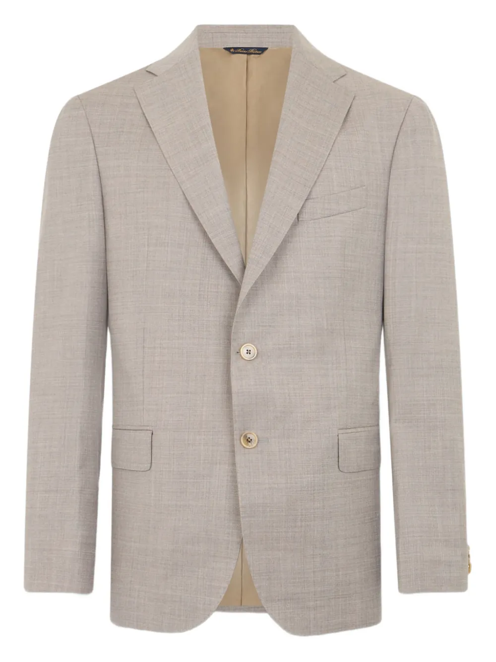 Brooks Brothers single-breated blazer | Brown | Image 1