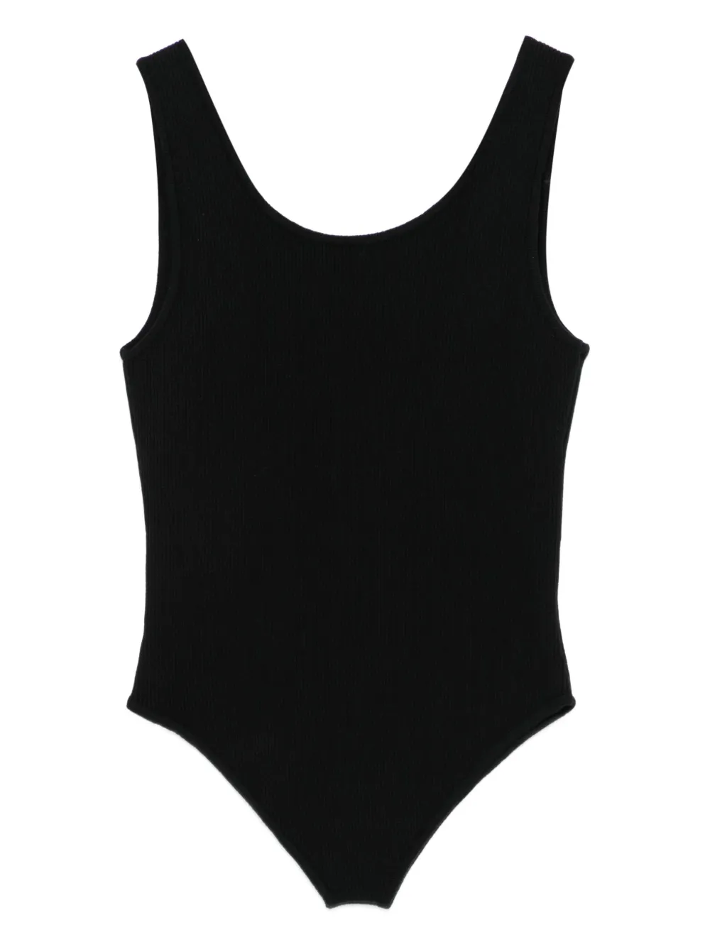 MEDEEA ribbed bodysuit | Black | Image 1