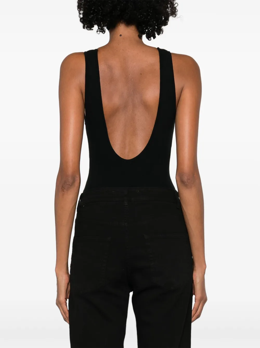 Ring-Detail Bodysuit