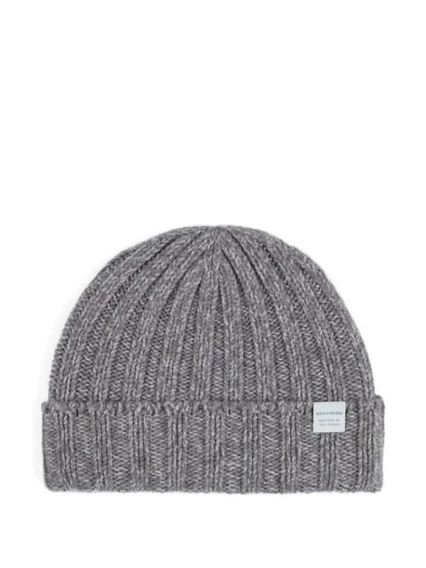 Paul & Shark ribbed beanie hat