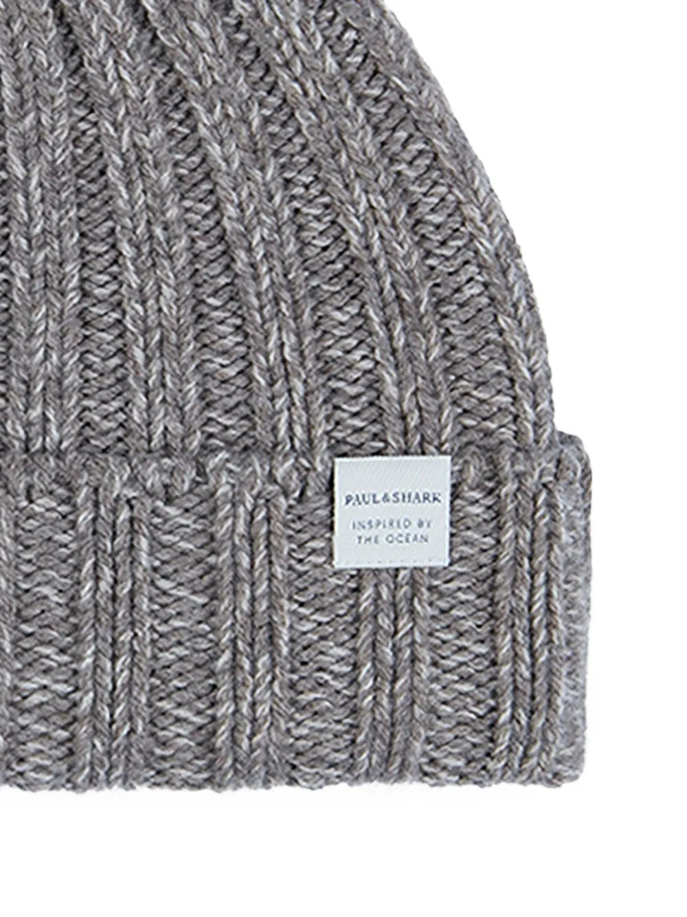 Paul & Shark ribbed beanie hat | Image 2