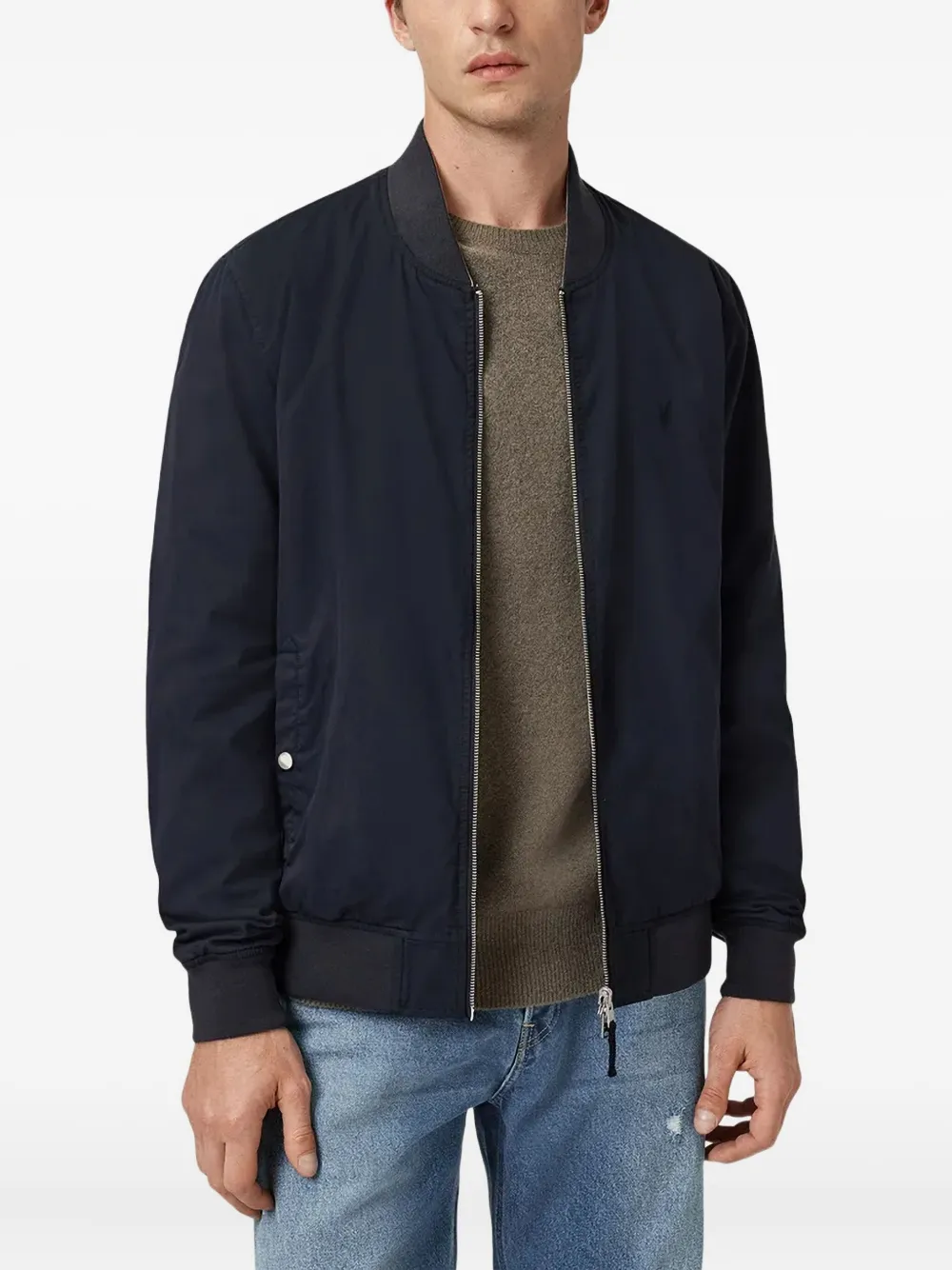 AllSaints Bassett omkeerbaar bomberjack Beige