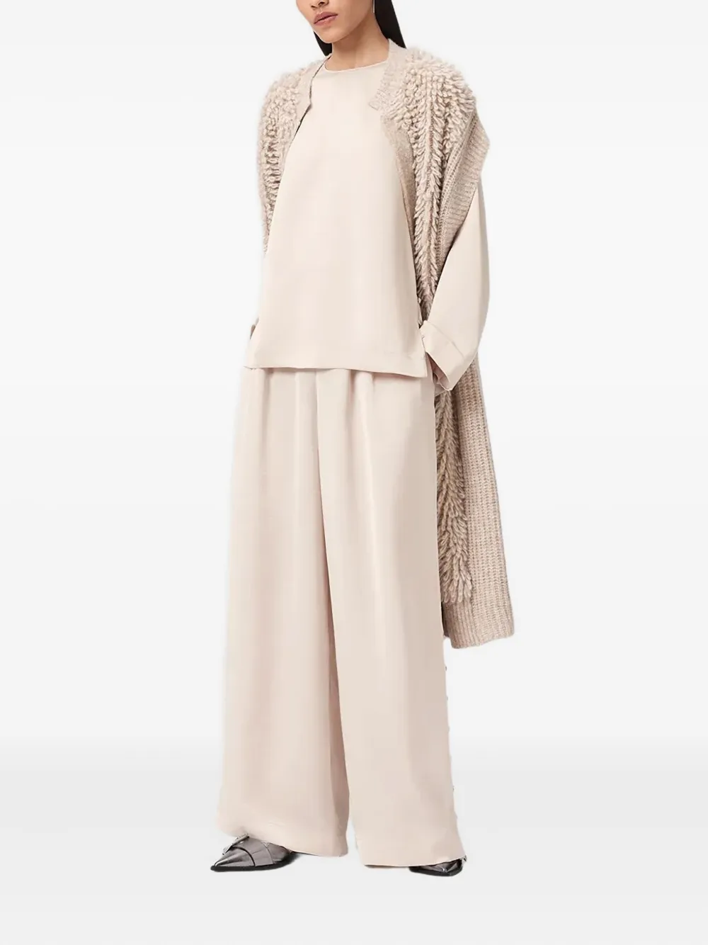 AllSaints Leanne top - Beige