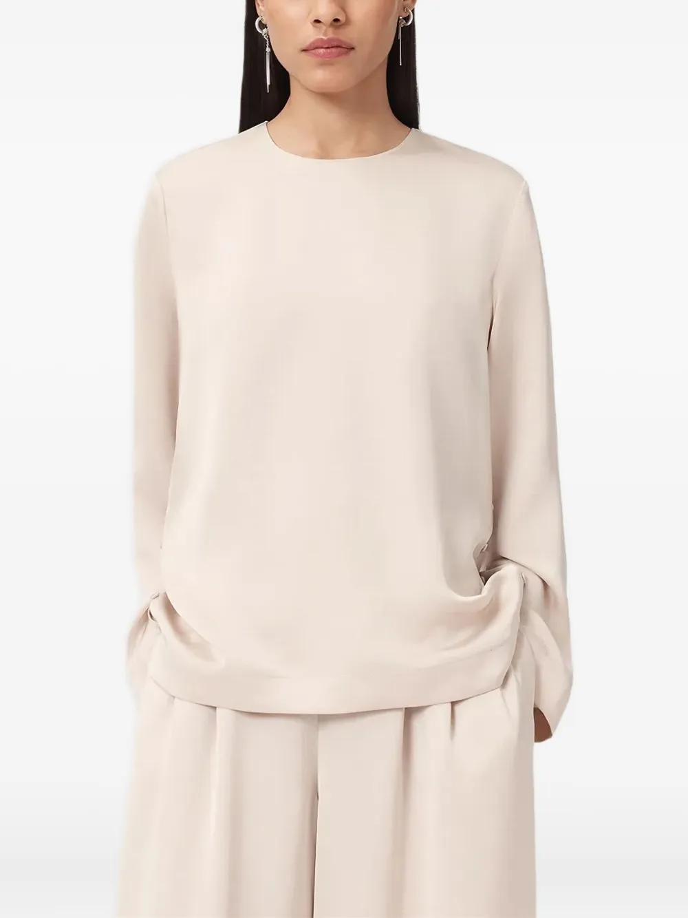 AllSaints Leanne top | Neutrals | Image 1