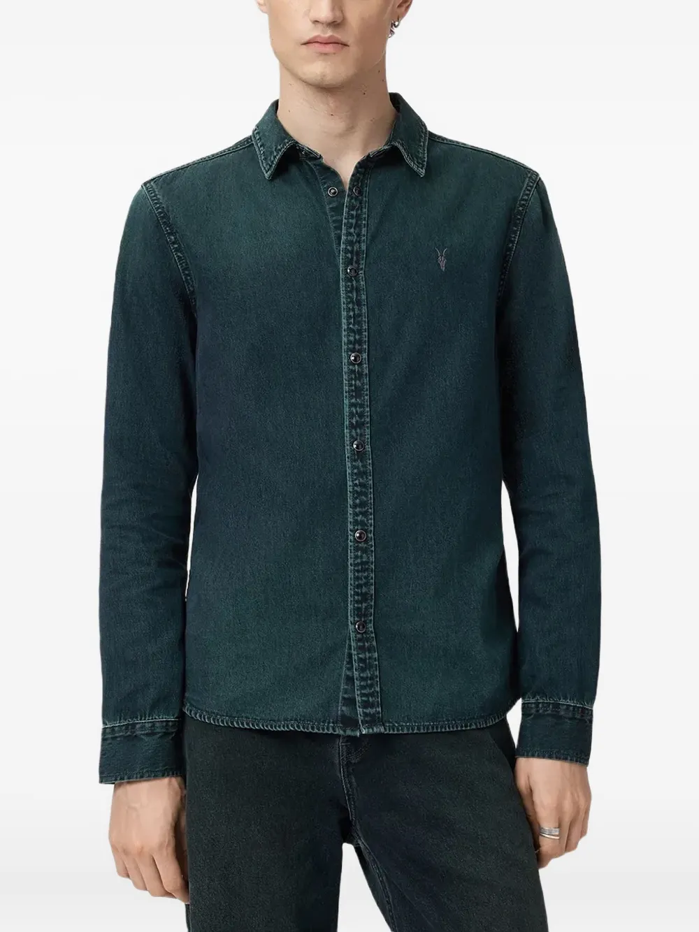AllSaints camisa Gleason | verde | Image 1