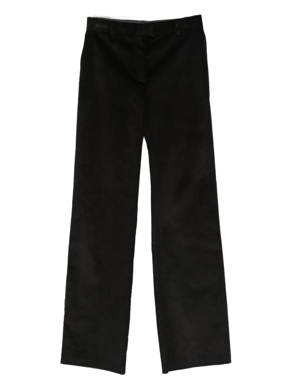 Medeea Straight-leg Trousers In Black