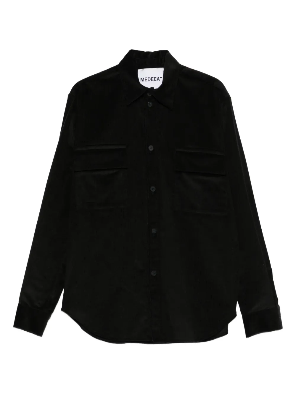 MEDEEA cotton shirt | Black | Image 1