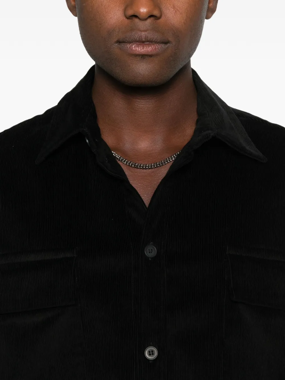 MEDEEA katoenen shirt Zwart