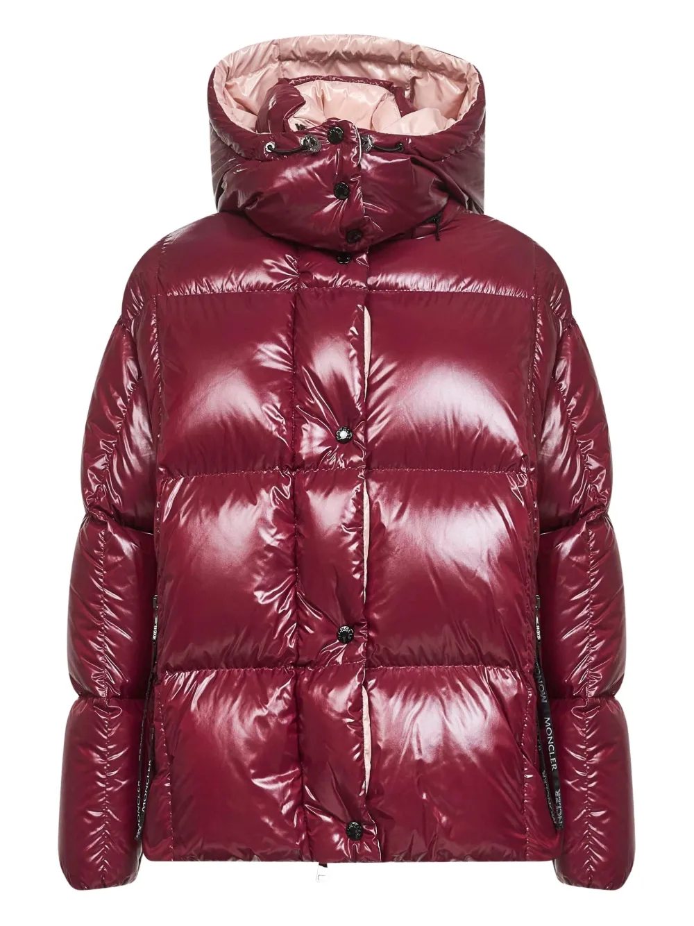 Moncler Maire Puffer Jacket With Hood In Red