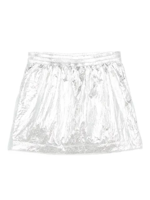 MEDEEA elasticated-waist mini skirt