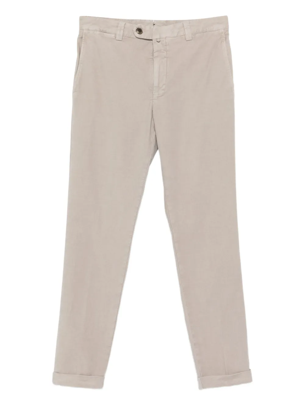 Berwich Retro button cuffed trousers | Grey | Image 1