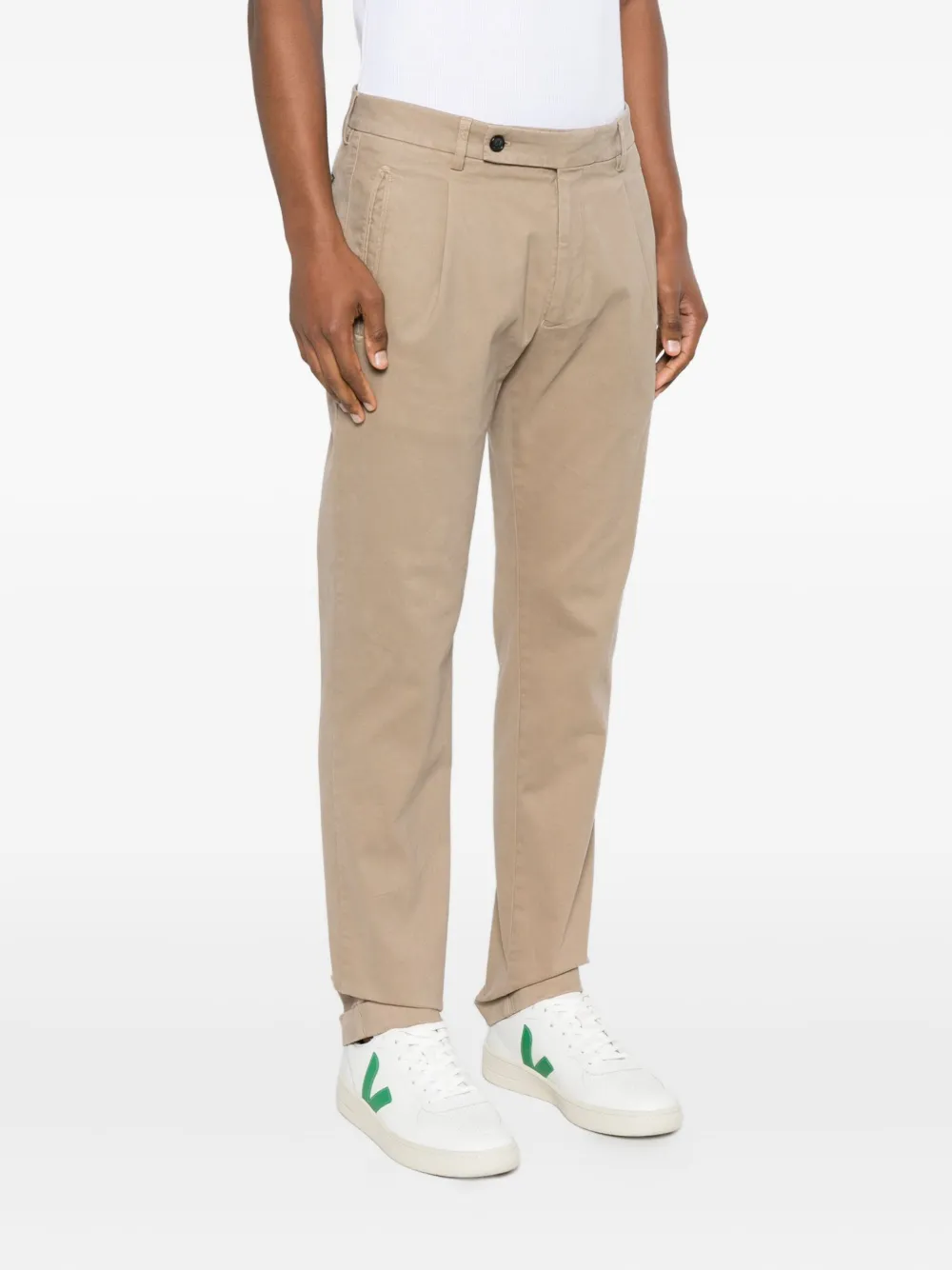 Berwich Retrolong plooibroek Bruin