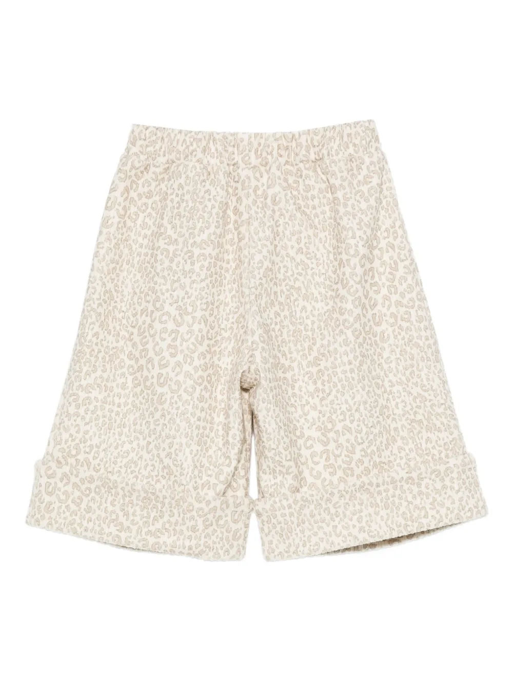 Miss Grant Kids Broek met dierenprint Beige