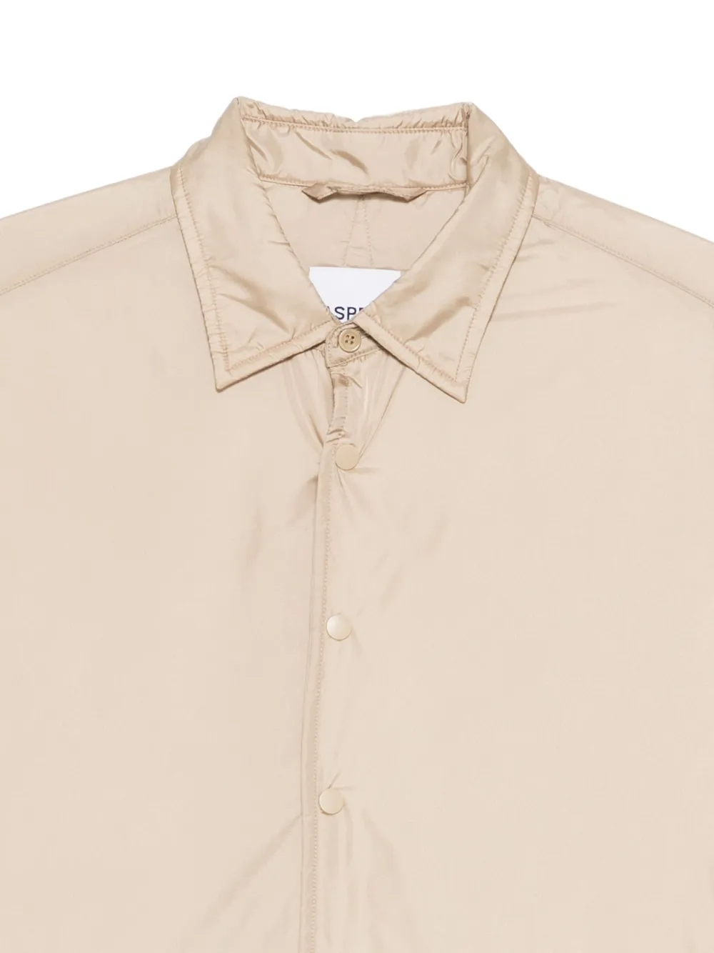 ASPESI Gewatteerd shirtjack Beige