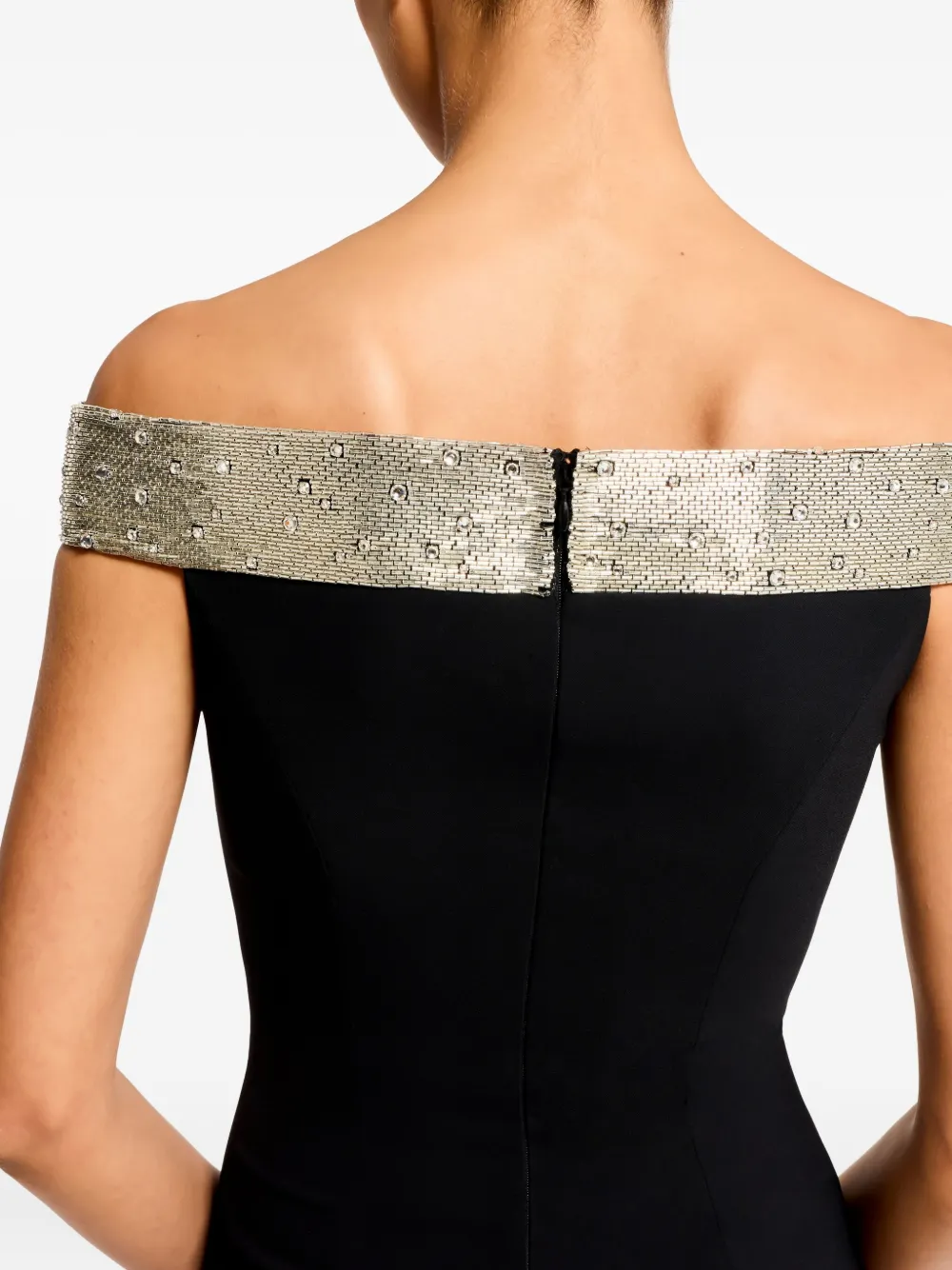 Jenny Packham Enigma Dress In Black