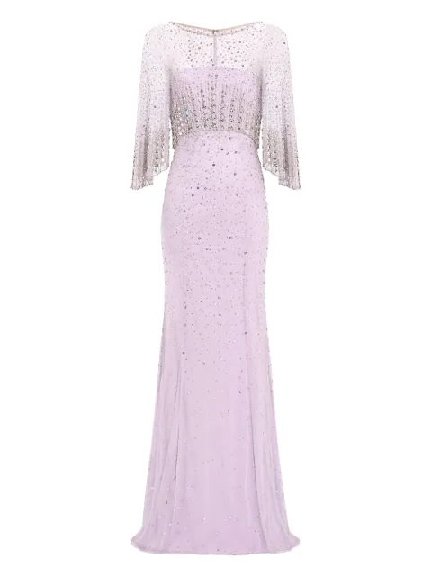Jenny Packham sequin embellished kiya dress