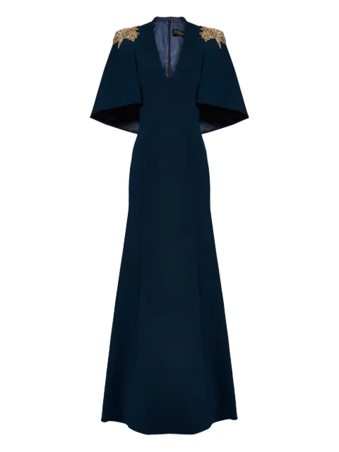 Jenny Packham vestido largo con detalles