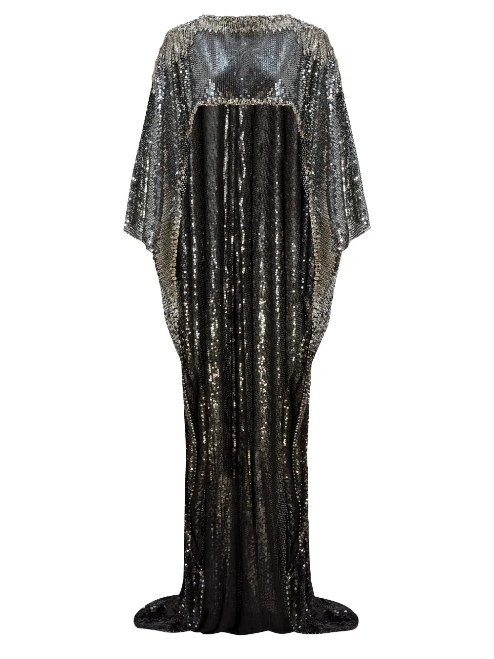 Jenny Packham Cassia Maxi Dress In Black