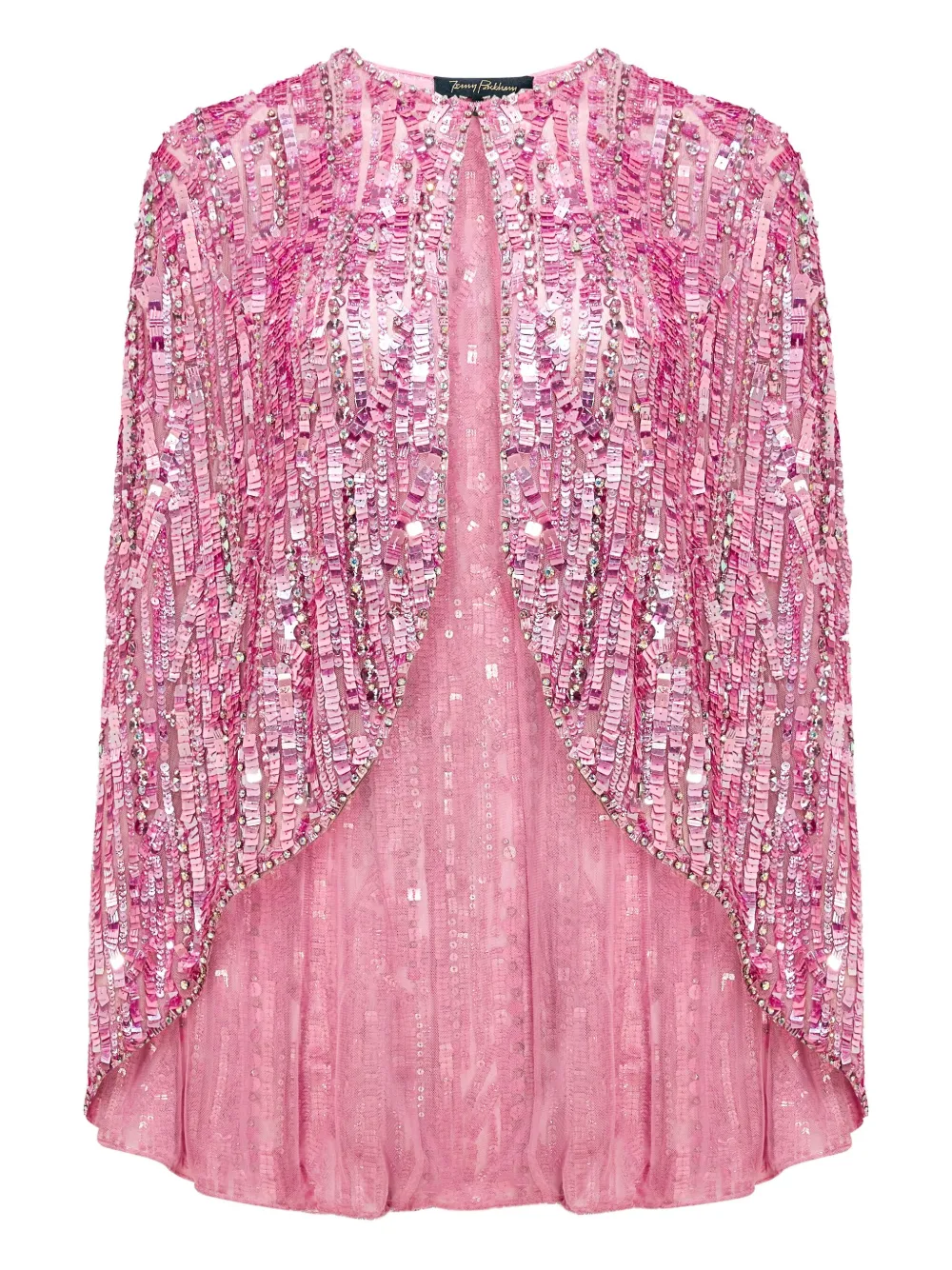 Jenny Packham Vulsa Maxi Dress In Pink