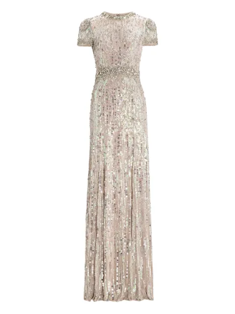 Jenny Packham sequin-embellished CELESTE dress
