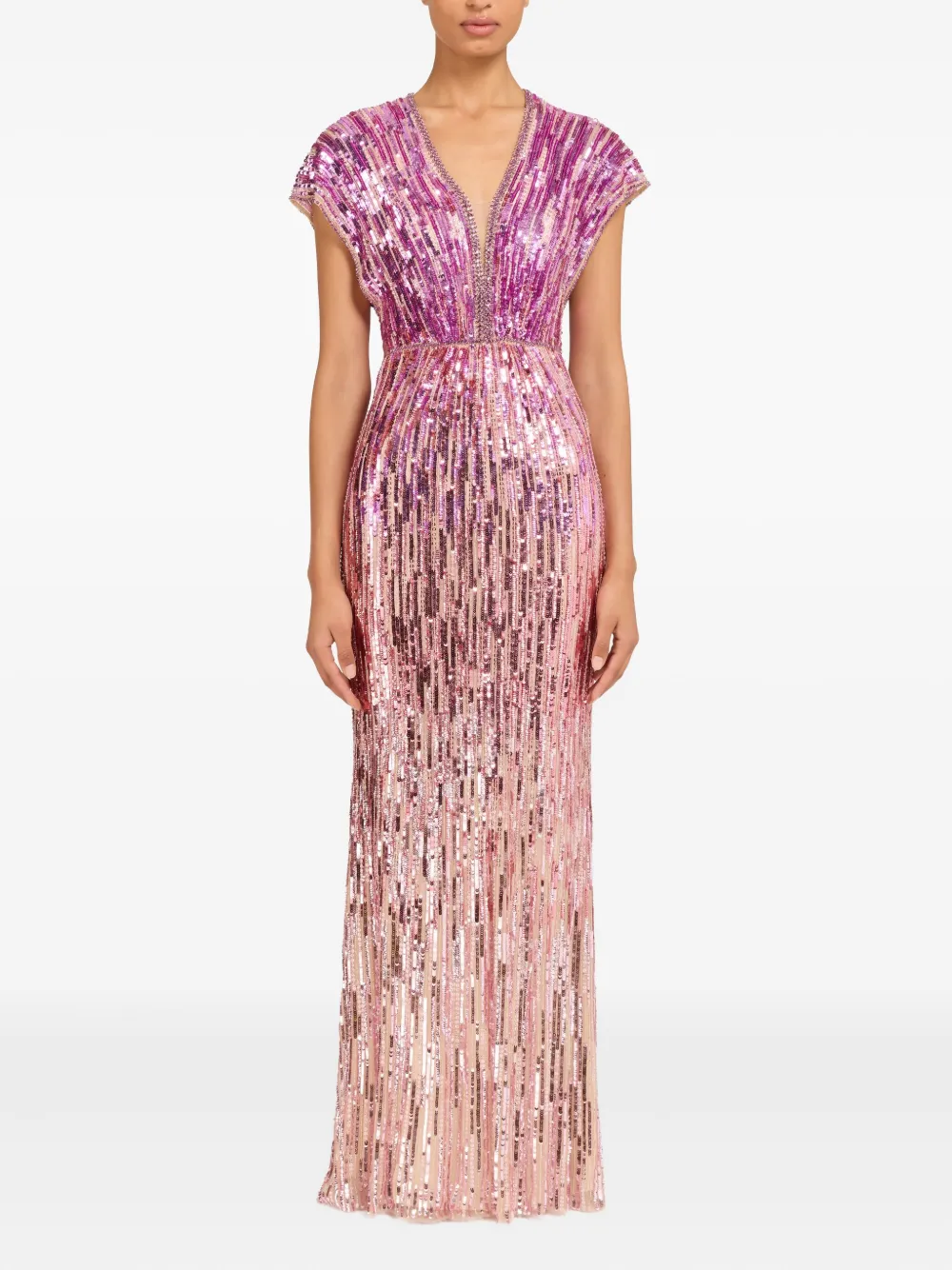 Jenny Packham Dusk jurk - Paars